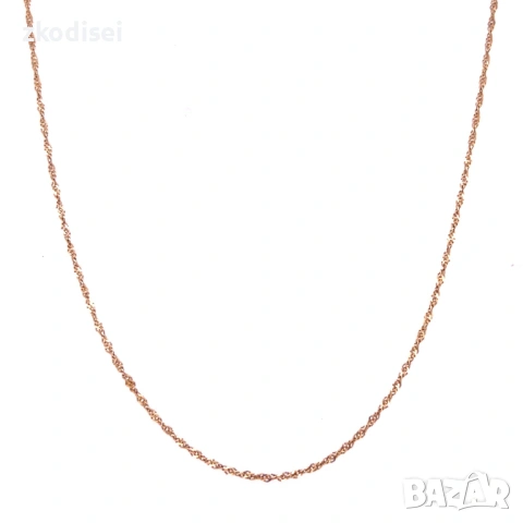 Златен синджир 1,38гр. 40,0см. 14кр. проба:585 модел:36649-6, снимка 2 - Колиета, медальони, синджири - 53197516