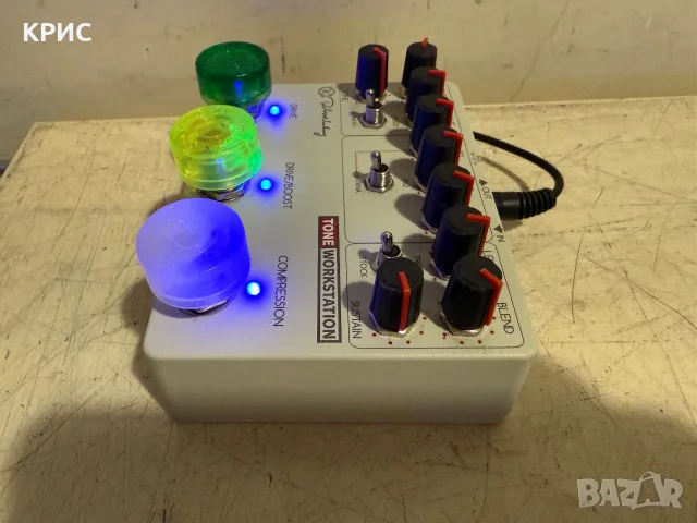 Мултиефектен педал Keeley Tone Workstation USA, снимка 9 - Други - 55959761