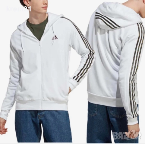 Adidas мъжко с камуфлажни ленти М, снимка 5 - Спортни дрехи, екипи - 52875086