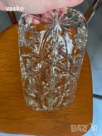 Кристално плато 30х16 см, снимка 6 - Чинии - 49672192