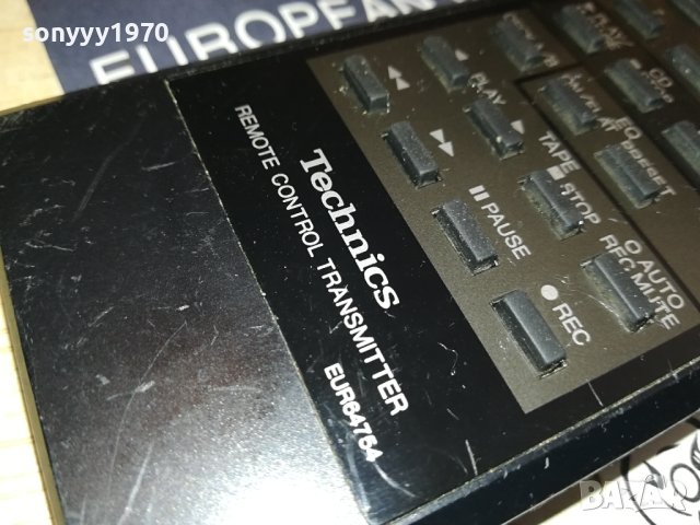 TECHNICS AUDIO REMOTE CONTROL 2308231017, снимка 3 - Ресийвъри, усилватели, смесителни пултове - 41940542