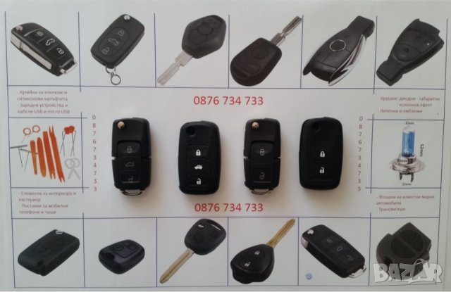 Кутийки за автомобилни ключове, снимка 12 - Аксесоари и консумативи - 34449732