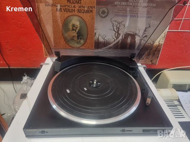 Грамофон ONKYO PL-33X, снимка 4 - Грамофони - 52573608