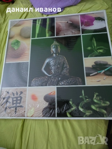 стъклена картина 40х40, снимка 1