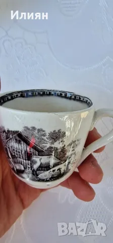 Сервиз за кафе с детски над 100 годишен , снимка 5 - Сервизи - 47315798