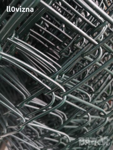 ПОЦИНКОВАНА ОГРАДНА МРЕЖА С ПВЦ , снимка 2 - Огради и мрежи - 39256004