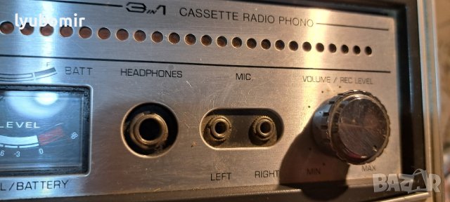 Национал панасоник, три в едно куфарче., снимка 13 - Радиокасетофони, транзистори - 42133215