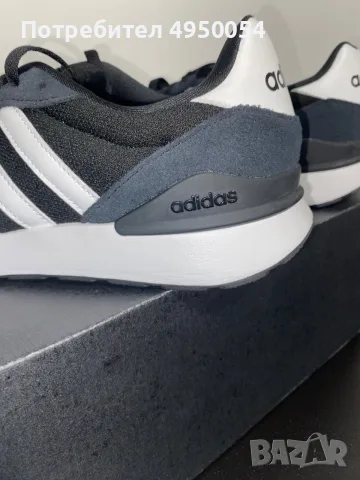 Мъжки маратонки adidas Run 60s 4.0. Размер 44EU, снимка 2 - Маратонки - 56180008