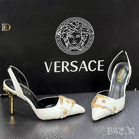 обувки на ток versace, снимка 6 - Дамски обувки на ток - 51355525