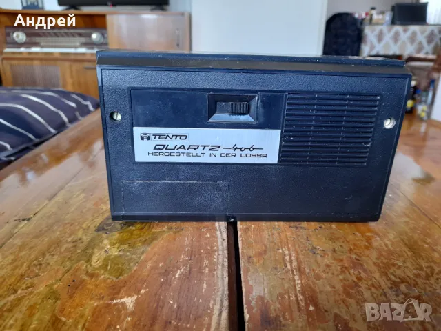 Старо радио,радиоприемник Кварц.Quartz 206, снимка 4 - Антикварни и старинни предмети - 50366812