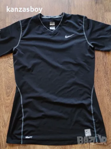nike pro combat - страхотна мъжка тениска M КАТО НОВА , снимка 3 - Тениски - 55874225