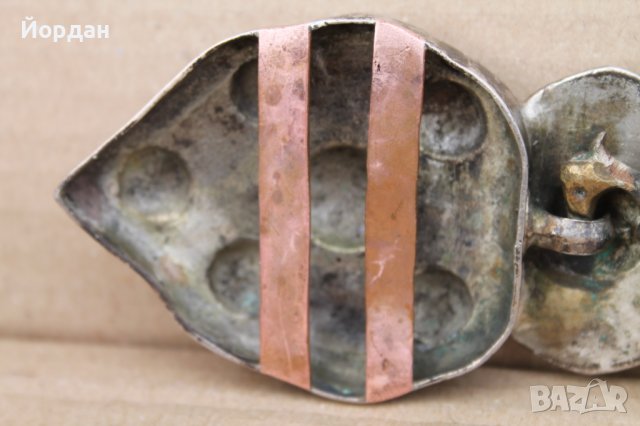 Сребърна пафта филигран, снимка 11 - Антикварни и старинни предмети - 44403219