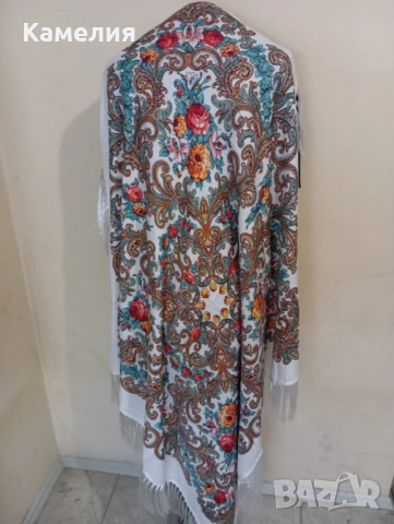 Руски шал, снимка 2 - Шалове - 52140672