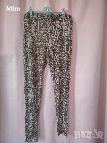 XL/3XL Еластичен прозрачен клин в черно,анимал принт , снимка 10 - Клинове - 50888477
