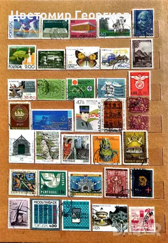 Португалия 100 бр . К.2, снимка 2 - Филателия - 48337969