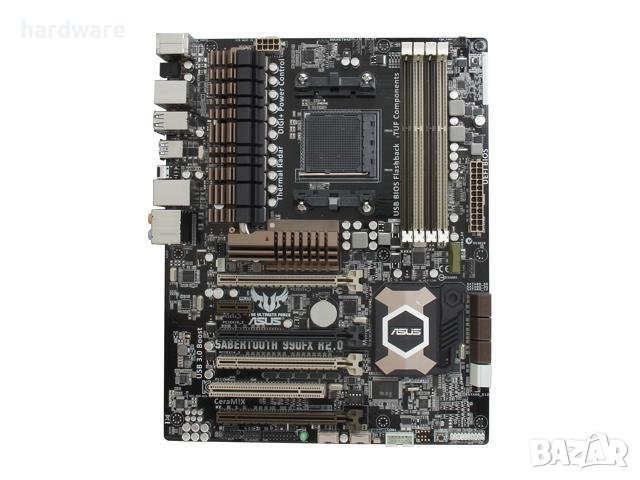 дънна платка motherboard ASUS Sabertooth 990FX R2.0 socket AM3+, снимка 2 - Дънни платки - 41493320