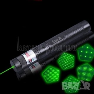 Нов Мощен зелен лазер със заключване, Акумулаторна батерия и зарядно, снимка 2 - Други игри - 41788047
