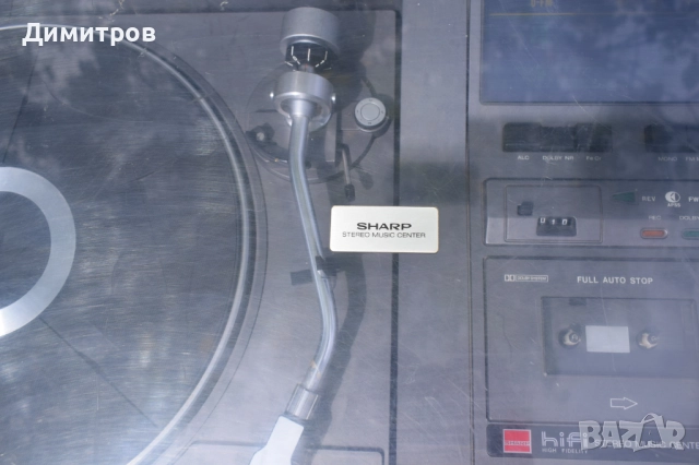 Sharp Stereo Music Center SG-450H, снимка 8 - Радиокасетофони, транзистори - 51726602