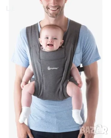 Ergobaby Embrace Heather Grey, снимка 1