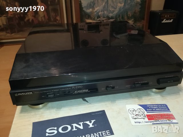 pioneer PL-Z570 made in japan 12v внос swiss 2906231300LNV, снимка 8 - Грамофони - 41393131