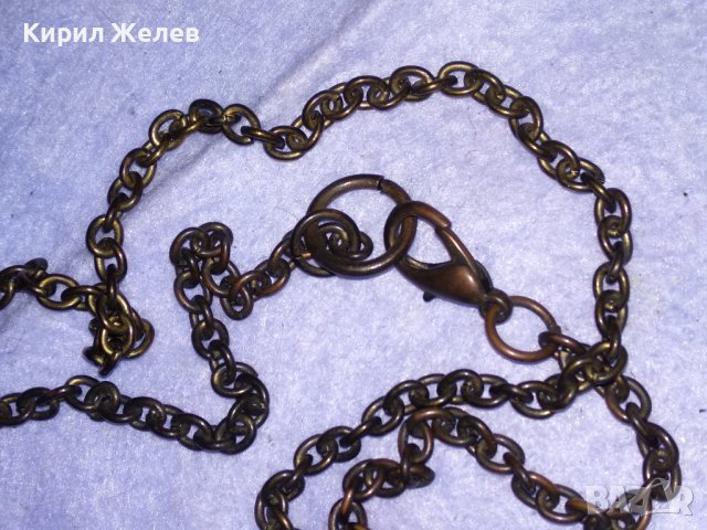 БУХАЛЧЕ МЕСИНГ с КРИСТАЛЧЕТА ФИГУРАЛЕН ФЕШЪН - АРТ МЕДАЛЬОН КОЛИЕ 34780, снимка 10 - Колиета, медальони, синджири - 39188963