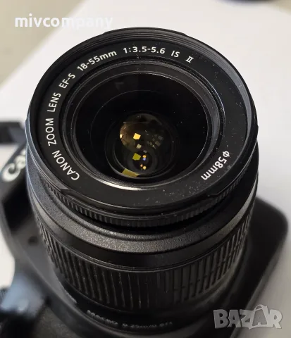 Фотоапарат Canon EOS 2000D +Обектив, снимка 3 - Фотоапарати - 56395305