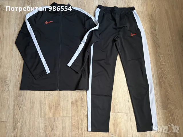 Спортен екип Nike за момче черен размер Xl 170 см, снимка 2 - Детски комплекти - 56087368