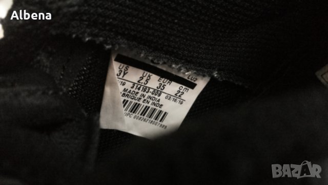 NIKE размер EUR 35 / UK 2,5 детски естествена кожа 39-11-S, снимка 15 - Детски обувки - 34542873
