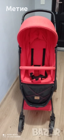 Лятна количка LORELLI Sport червена, снимка 3 - Детски колички - 53705590