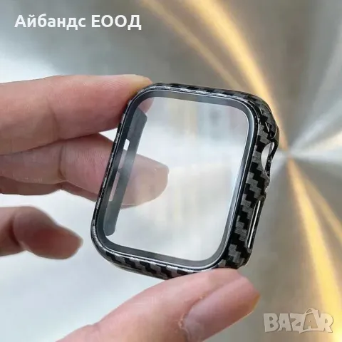 Карбонов кейс за Apple Watch 9 / 8 / 7, снимка 2 - Други - 49407910