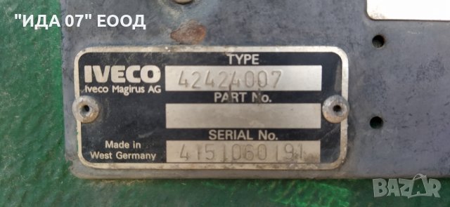 ИВЕКО МАГЕРУС 24 330 кран с щипка 1990, снимка 15 - Камиони - 42669509