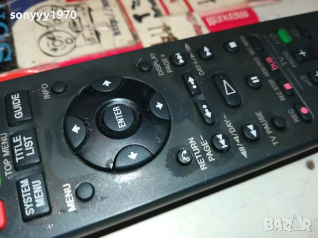 SONY RMT-250P HDD/DVD RECORDER REMOTE-ВНОС SWISS 3011251656, снимка 9 - Дистанционни - 52593940