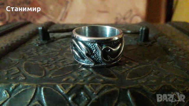 Пръстени 2 броя, стомана 316 L , снимка 4 - Пръстени - 34018264