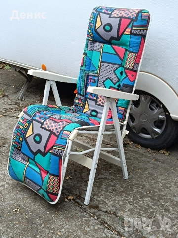 немски шезлонг/стол Kurz, снимка 4 - Столове - 51761654