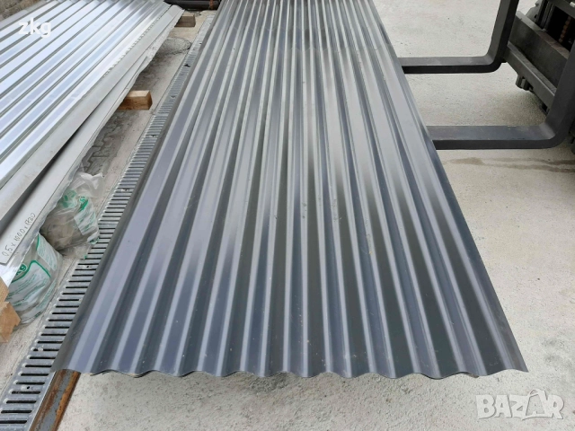 Преоценена вълнообразна пластифицирана ламарина Sn27, снимка 2 - Железария - 52216977