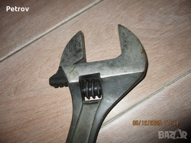 Irega EGA Master 60554 - MADE IN SPAIN - 15" / 375 mm ПРОФЕСИОНАЛЕН Раздвижен Гаечен Ключ 0 - 45 mm!, снимка 3 - Ключове - 52932454