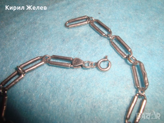 СРЕБЪРНА ГРИВНА СРЕБРО 925 РЕТРО КРАЛСКА ПЛЕТКА РЪЧНА СТАРА МАЙСТОРСКА ЮВЕЛИРНА ИЗРАБОТКА 25650, снимка 6 - Гривни - 35702519