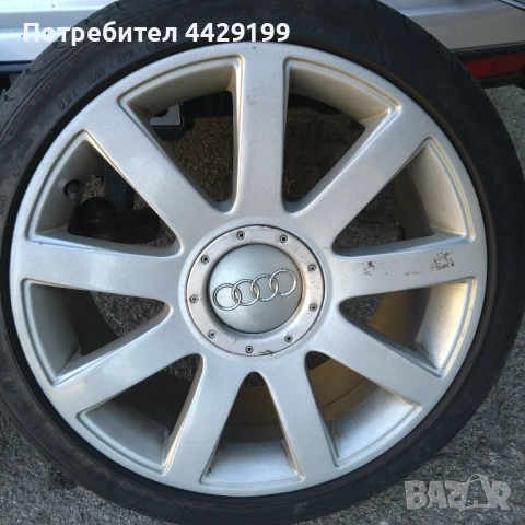 Оригинални ляти джанти 18" за Audi , снимка 2 - Гуми и джанти - 51798736