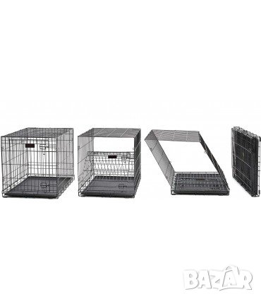 Клетка за куче - размери XS, S, M, L, XL, XXL, снимка 4 - За кучета - 33950629