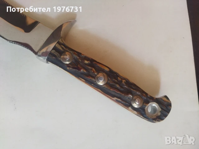 Нож CARL SCHLIEPER TROPHY LINE GUIDE KNIFE , снимка 6 - Ножове - 51362287