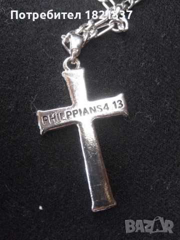 Кръст, снимка 3 - Колиета, медальони, синджири - 52334591