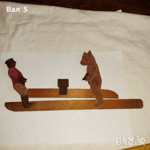 Много стара дървена играчка, снимка 4 - Антикварни и старинни предмети - 51987876