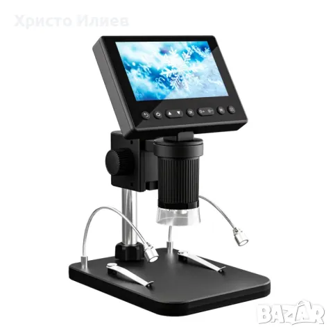 Цифров микроскоп 4.5 Inch електронен микроскоп електроника Ендоскопска Камера USB 