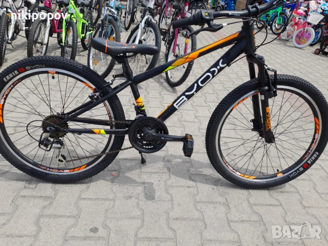 BYOX Велосипед 24" MASTER черен