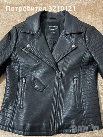 Дамско кожено яке , снимка 9 - Якета - 52776327