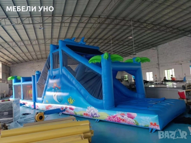 Надуваем атракцион под наем : Състезателен 16 метров, снимка 3 - Други игри - 51526775