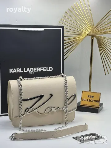 Karl Lagerfeld дамска чанта Различни цветове , снимка 5 - Чанти - 50260066
