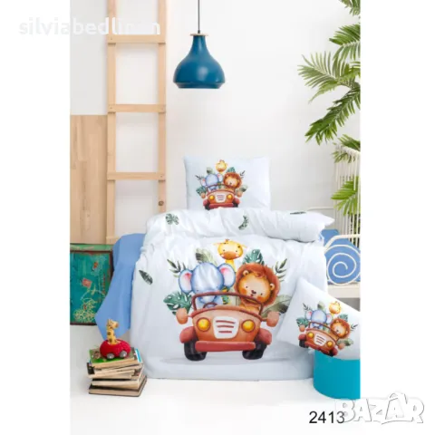 Бебешки спални комплекти ранфорс за бебешка кошара, снимка 3 - Спално бельо и завивки - 49091302