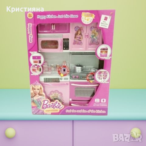 Детси кухненски комплект за кукли 30 см, снимка 2 - Кукли - 44398567