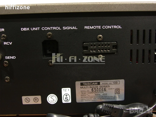 ДЕК  Tascam 133 , снимка 8 - Декове - 52956479